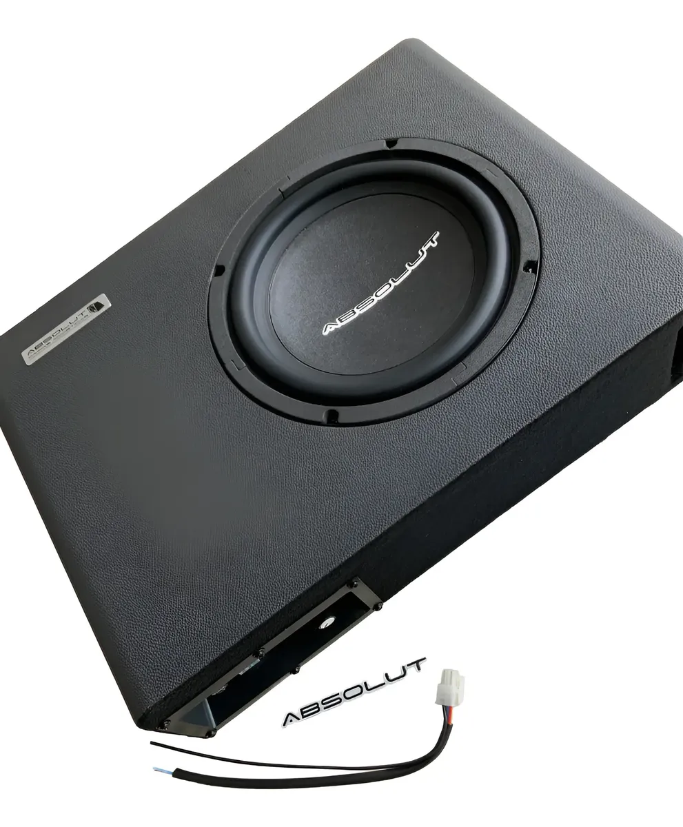 Caixa Som Amplificada Carro Slim Sub 8 Pol - Módulo Embutido -  caixa selada, subwoofer, caixa de som amplificada, caixa som, caixa som módulo embitido, caixa selada com módulo