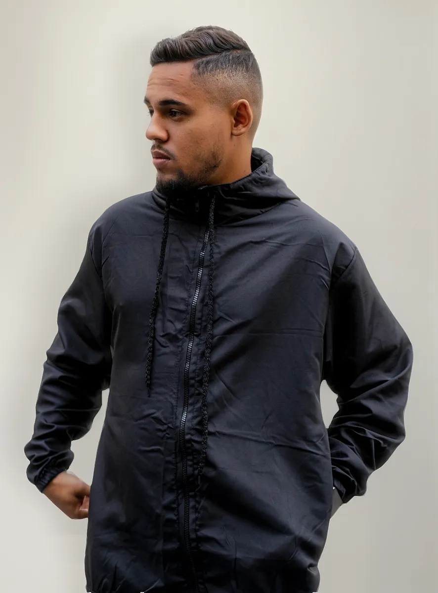 Jaqueta Corta Vento Impermeável Masculina Tactel Ultra Leve