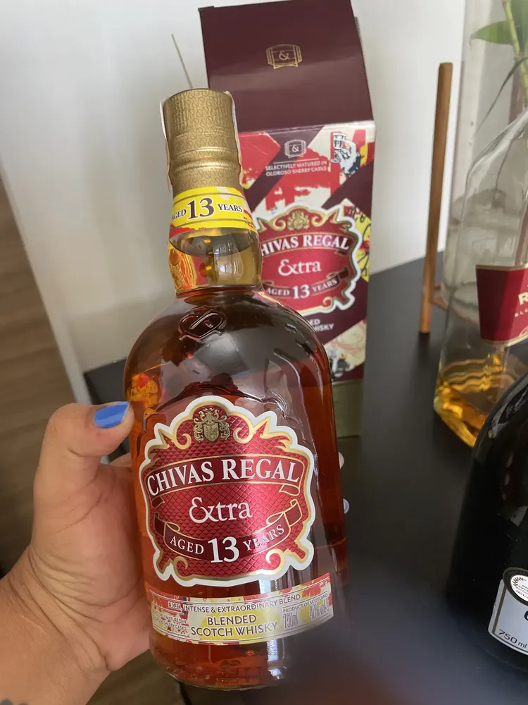 Whisky Chivas Regal Extra 13 Anos Escocês 750ml | Parcelamento sem