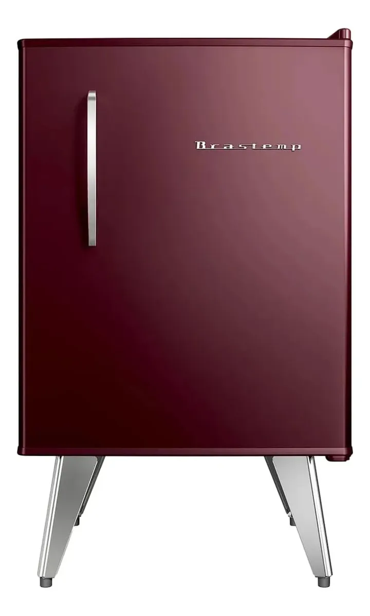 Frigobar Brastemp Retrô 76 Litros Marsala Wine - BRA08MG