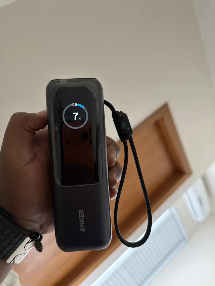Carregador Portátil Power Bank Anker 25000mAh 165W Cor Preto Carga