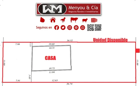 Venta Casa 3 Dormitorios +  Amplio Terreno 410m2 En San José De Mayo Consulte Entrega + Financiación