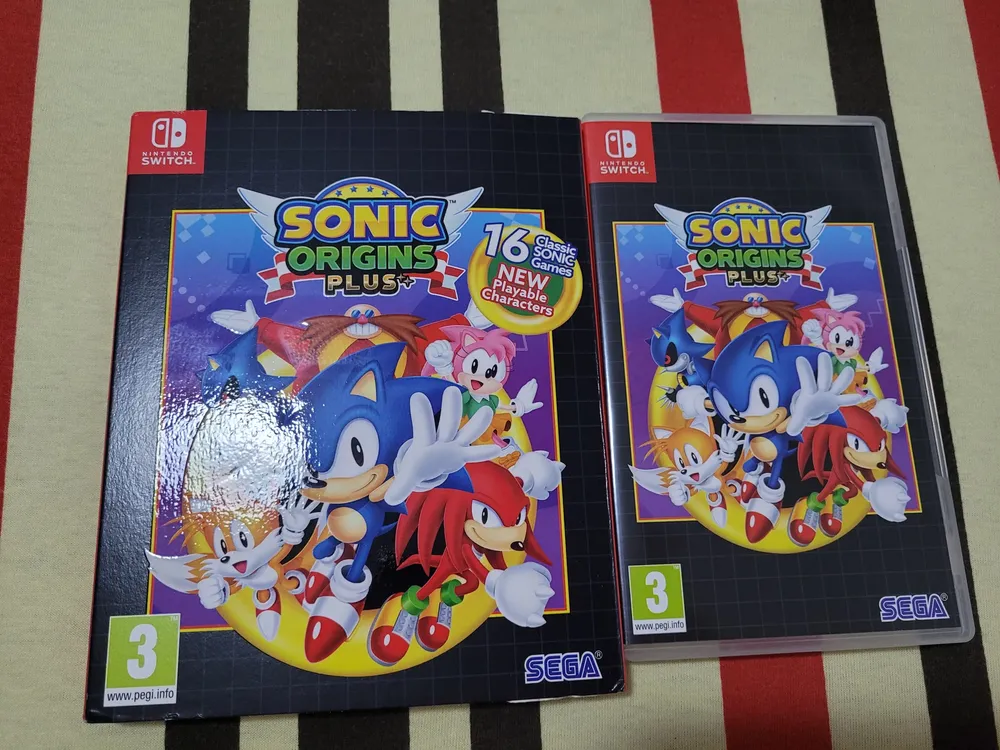 Jogo Sonic Origins Plus - Nintendo Switch | Parcelamento sem juros
