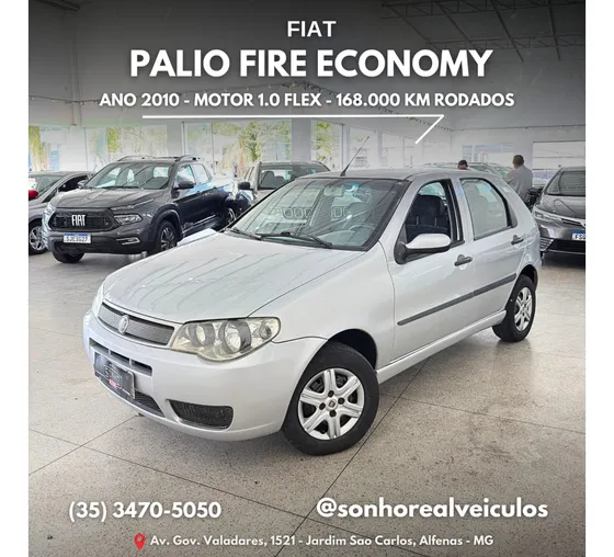 Fiat Palio 1.0 Mpi Fire Economy 8v Flex 4p Manual