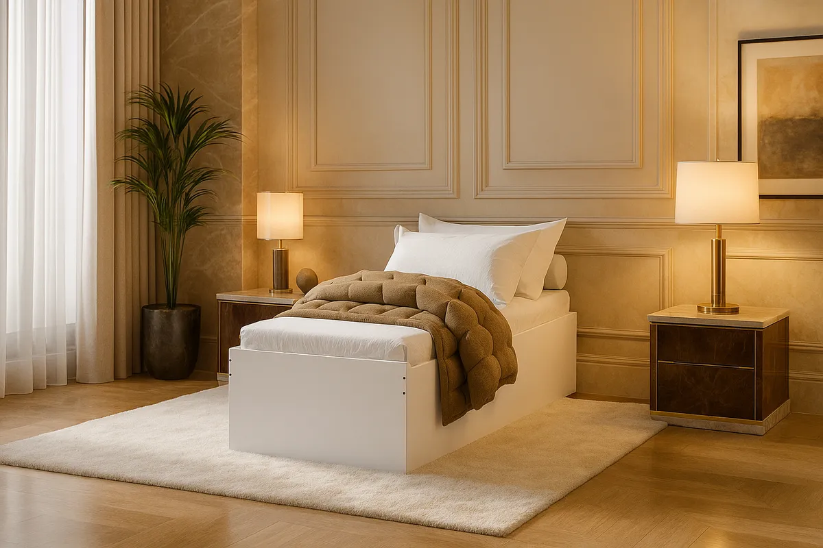 Bicama Solteiro Com Auxiliar Vira Casal 3 Em 1 Compacta - Imagem 3