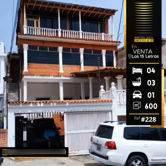 En Venta Hermosa Quinta Con Excelente Distribuciòn De Espacio Y Vista Panoramica Hacia El Mar Caribe, Ideal Para El Confort De La Familia,  Ref 228