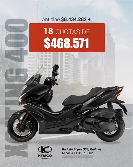 Kymco Xciting 400 Abs Promo Contado // Kawasaki Quilmes