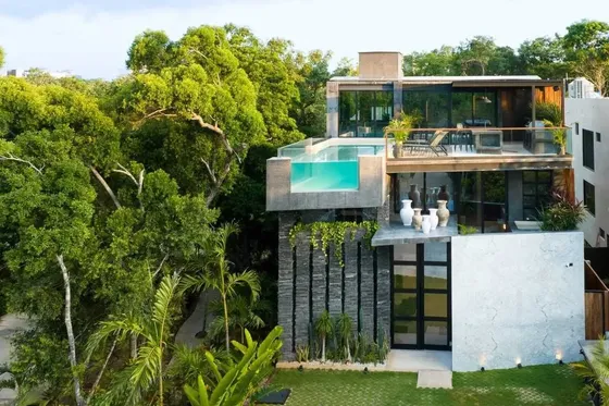 Casa Cristal A La Venta En La Privada Tulum