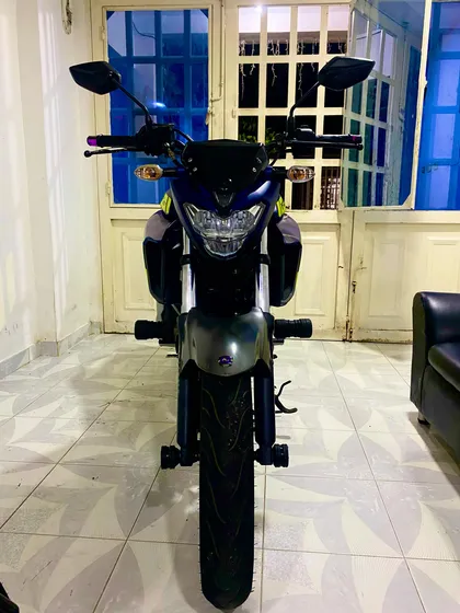 Fz 250 Azul Petróleo Con Diseño Personalizado, Único Dueño