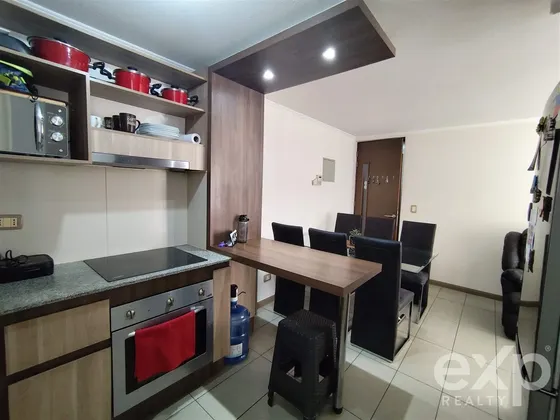 Venta Departamento 2 Dorm/1 Baño/1 Est/1 Bod Santiago Centro