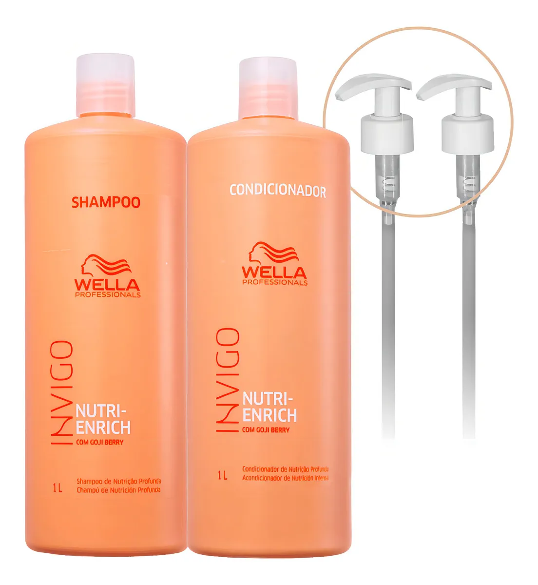 Kit Wella Invigo com shampoo e condicionador