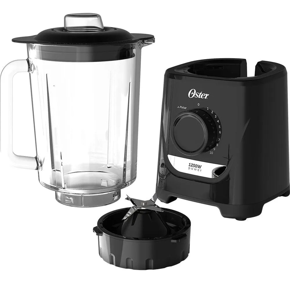 Liquidificador Power Com Jarra De Vidro 1.8l Oster OLIQ520 Cor Preto