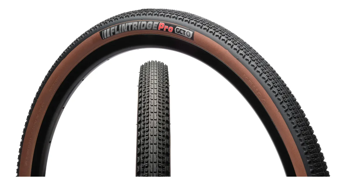 Pneu Kenda 700x40 Tubeless Flintridge Gravel Ciclocross Par Marrom - Imagem 4