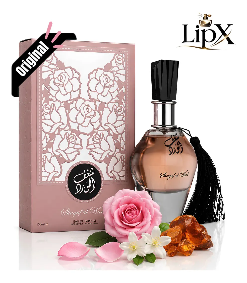 Perfume Arabe Shagaf Al Ward Feminino Edp 100ml