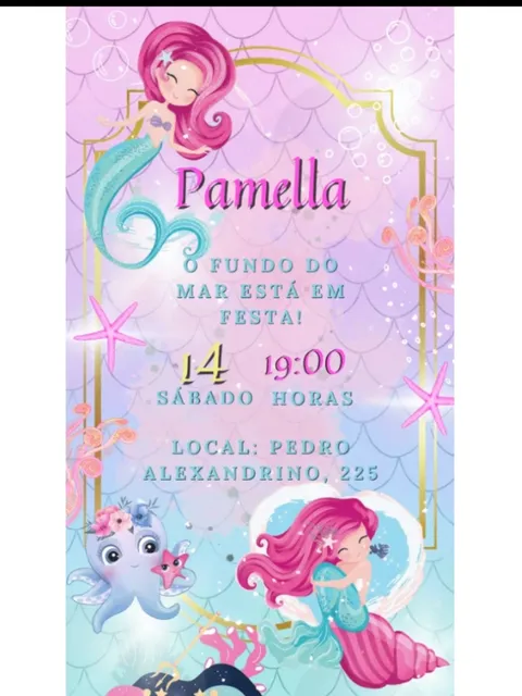 Convites De Aniversário Preço #acessível 