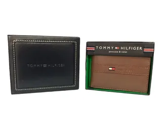 Billetera tommy hilfiger 3 cuerpos sale