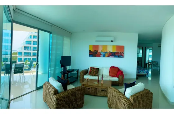 Seaway Cartagena  Apartamento En Venta 3 Habitaciones Frente Al Mar