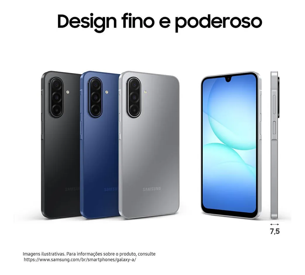 Celular Samsung Galaxy A17 5g Com Ia, 256gb, 8gb Ram, Câm De 50mp, Tela De 6.7 , Nfc, Ip54 - Preto - Imagem 7