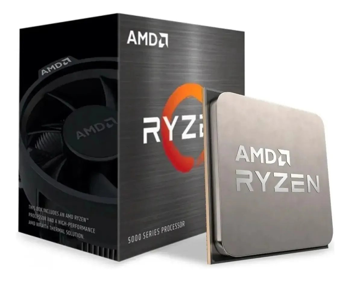 Processador AMD Ryzen 5 5500 — 3.6GHz (4.2GHz Turbo), Cache 16MB, AM4
