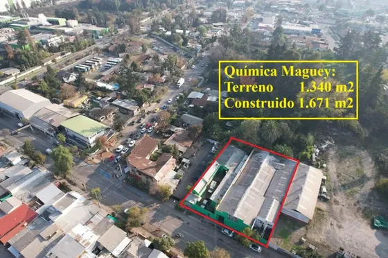 Industria Química Aprobada Con Recepción Final 1671/1340 M2