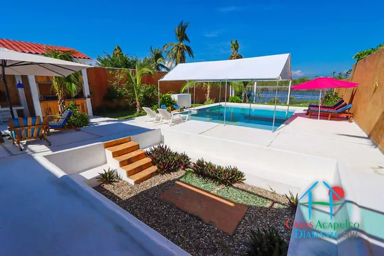 Cad Casa Blanca. Alberca Privada, Jardín Con Vista Y Salida A La Laguna