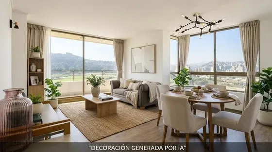 Como Nuevo, Espectacular Vista Al Sporting, Muy Lindo !!!