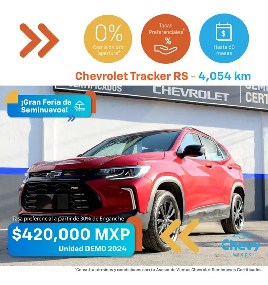 Chevrolet Tracker 1.2 Rs At