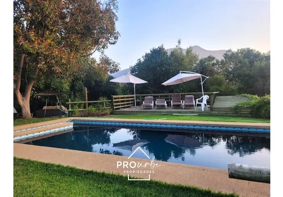 Parcela Con Gran Casa Condominio Altos De Olmué