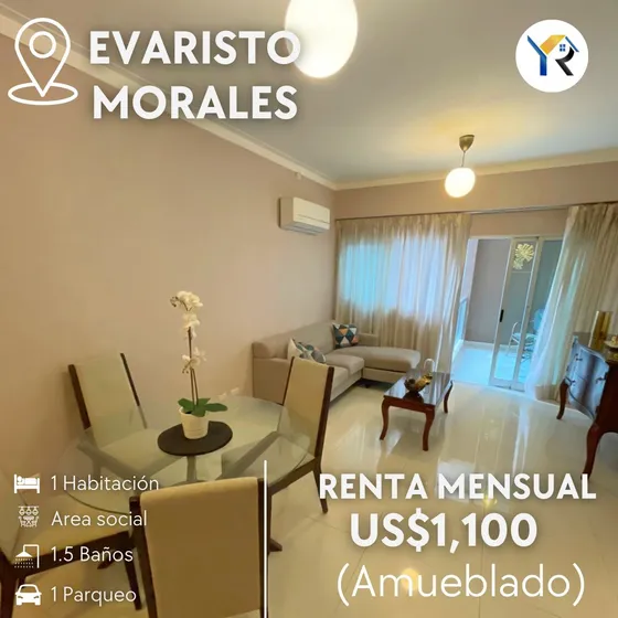 Evaristo 1 Habitacion -amueblado