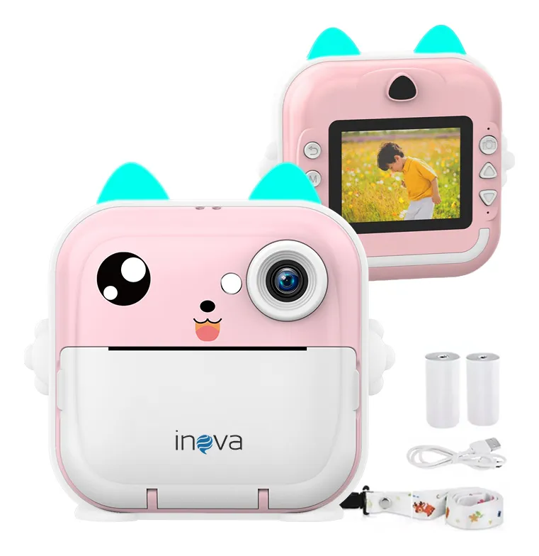 Câmera Infantil Instantâneal Tela Digital Hd Divertida Jogos