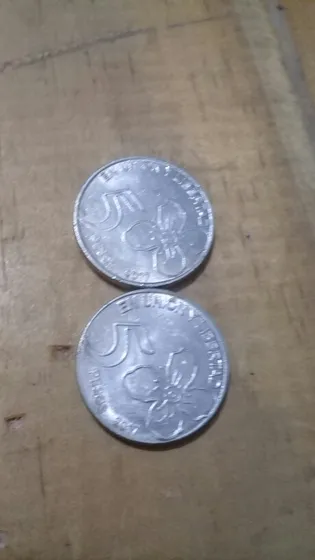 Moneda De 5 Pesos Con Error En La Ultima S