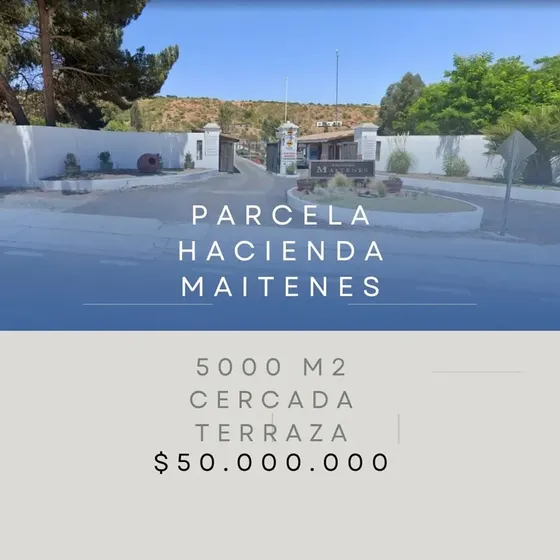 Hacienda Los Maitenes Casablanca, Parcela 5000 M2