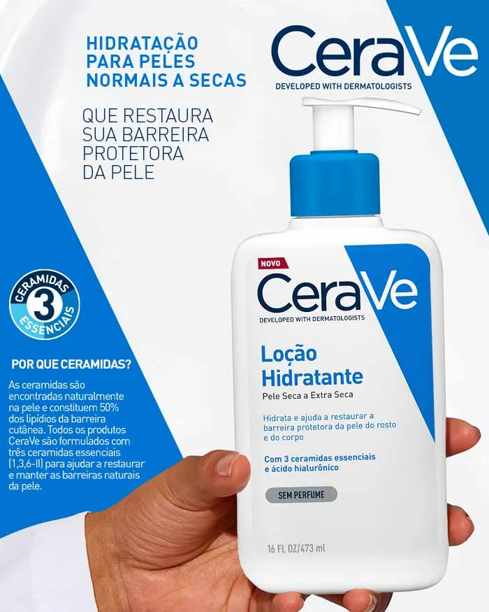 Loção Hidratante Sem Perfume 473ml CeraVe