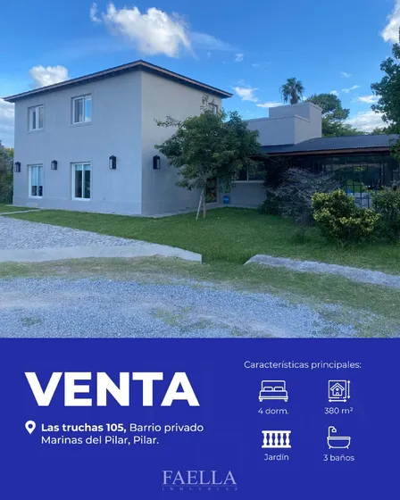 Casa 2 Plantas Barrio Las Marinas Zona Polo