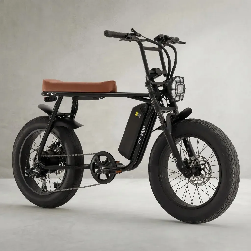 Bicicleta Elétrica Streetgo S12 750w Alumínio 48v 32km/h 15ah Freios Hidráulicos