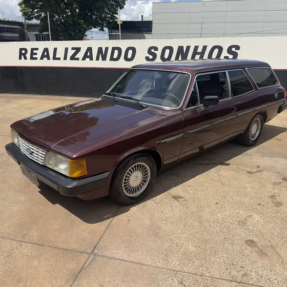 Gm Caravan Comodoro 6c 4.1 Vermelho Rhodes 1990