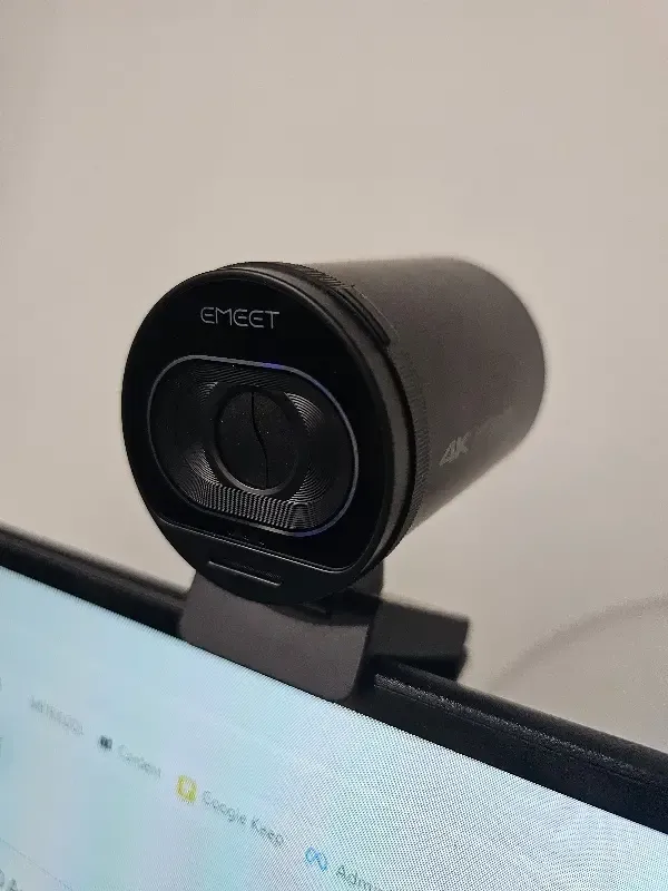 Webcam Emeet Smartcam S600 4k Com Foco Automático Preto | Parcelamento ...
