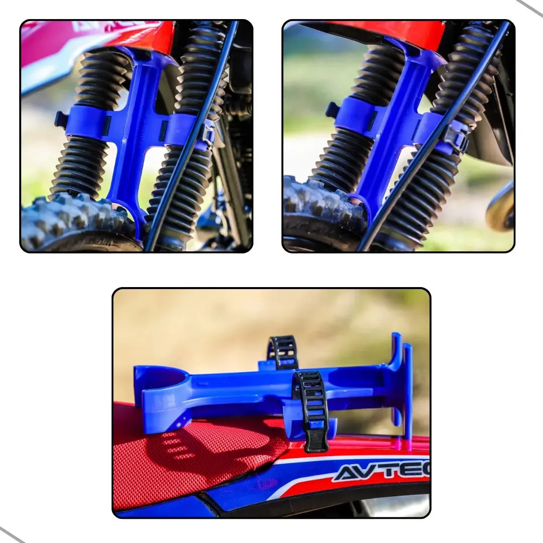 Kit 2 Trava Suspensão Trilha Crf250 Bloqueador Motocross — foto 4