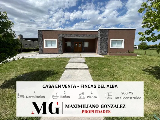 Casa En Venta, 6 Ambientes - Fincas Del Alba, Canning.