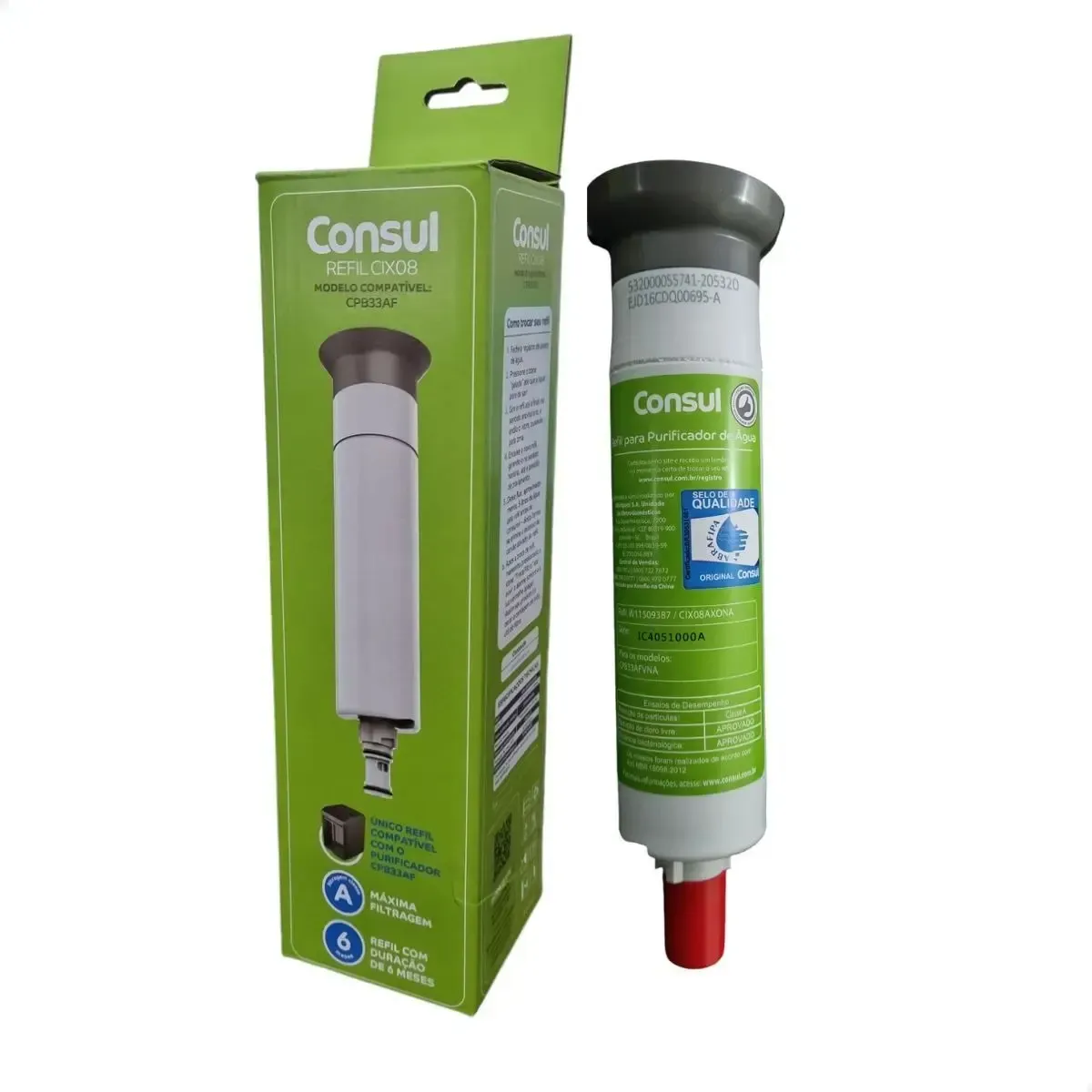 Refil Para Purificador De Água CPB33AF Cinza Consul