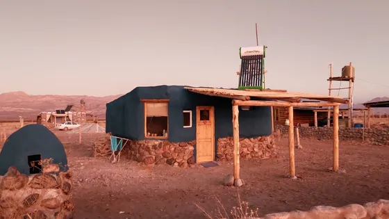 Cabaña De 30m2 Con Lote 1000m2.vistas Espectaculares A Los Cerros Con Nieves Eternas.,a 10km De Uspallata.