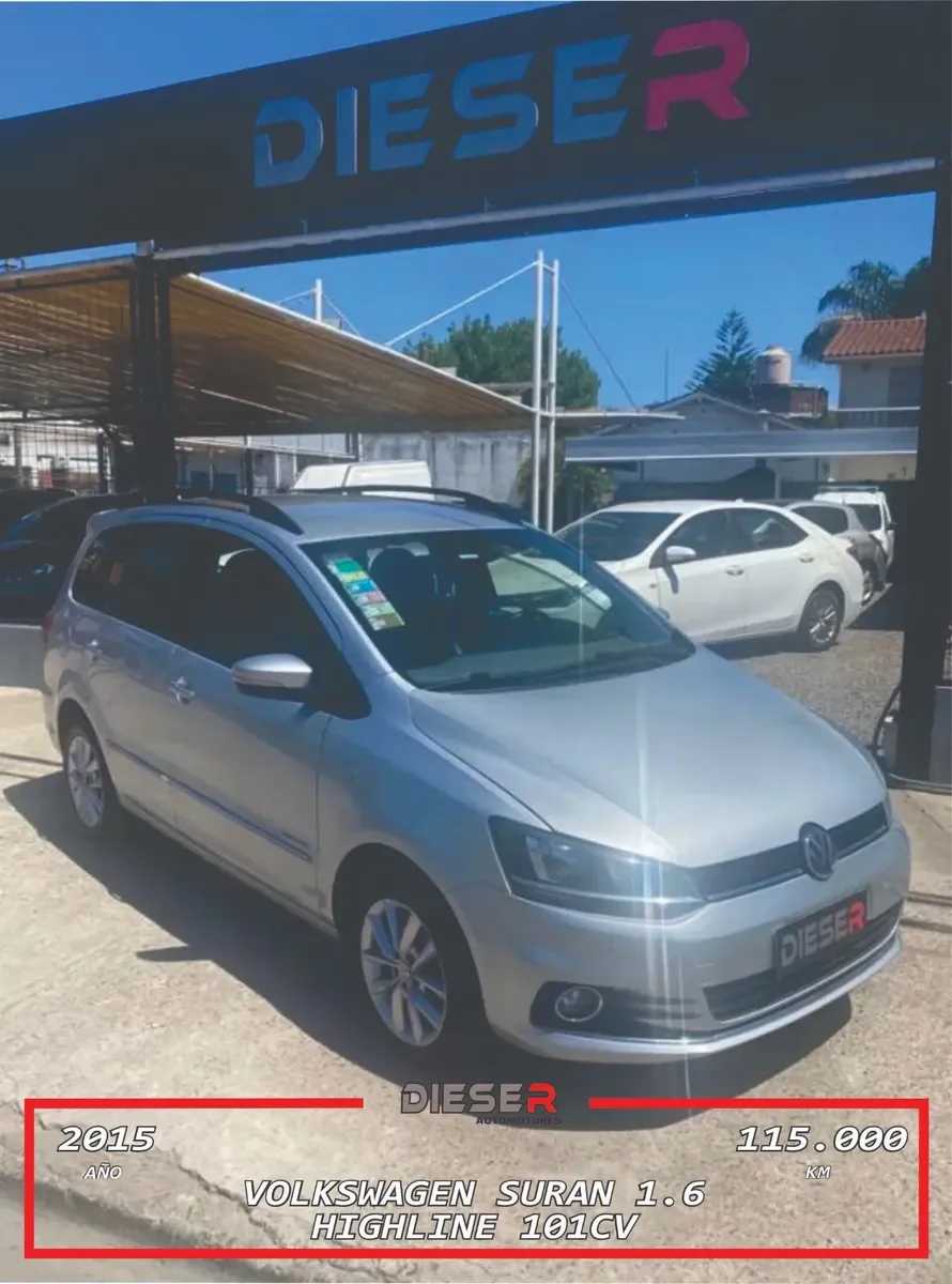 Volkswagen Suran 1.6 Highline 101cv