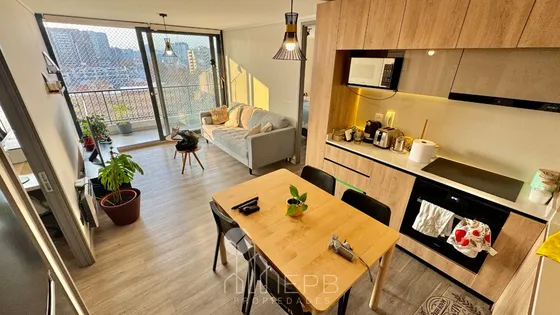 Se Vende Departamento Estilo Mariposa 2d 2b Ubicado En Ñuñoa