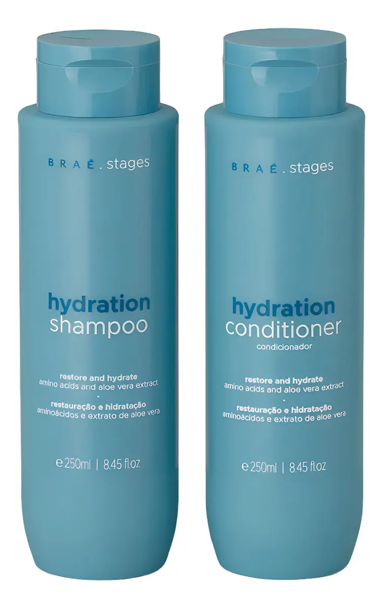 Kit Hidratação Braé Stages Shampoo + Condicionador Hydration