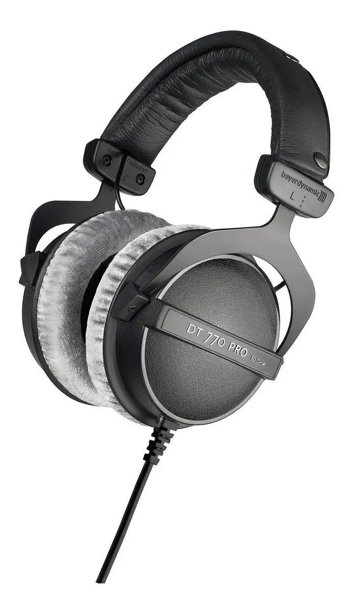 Beyerdynamic Dt 770 Pro 80 Ohm , Negro/gris (Envio EUA)