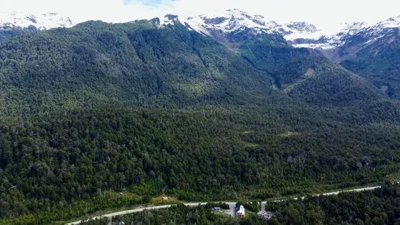 Campo Colindante A Carretera Austral Cercano A Chaitén