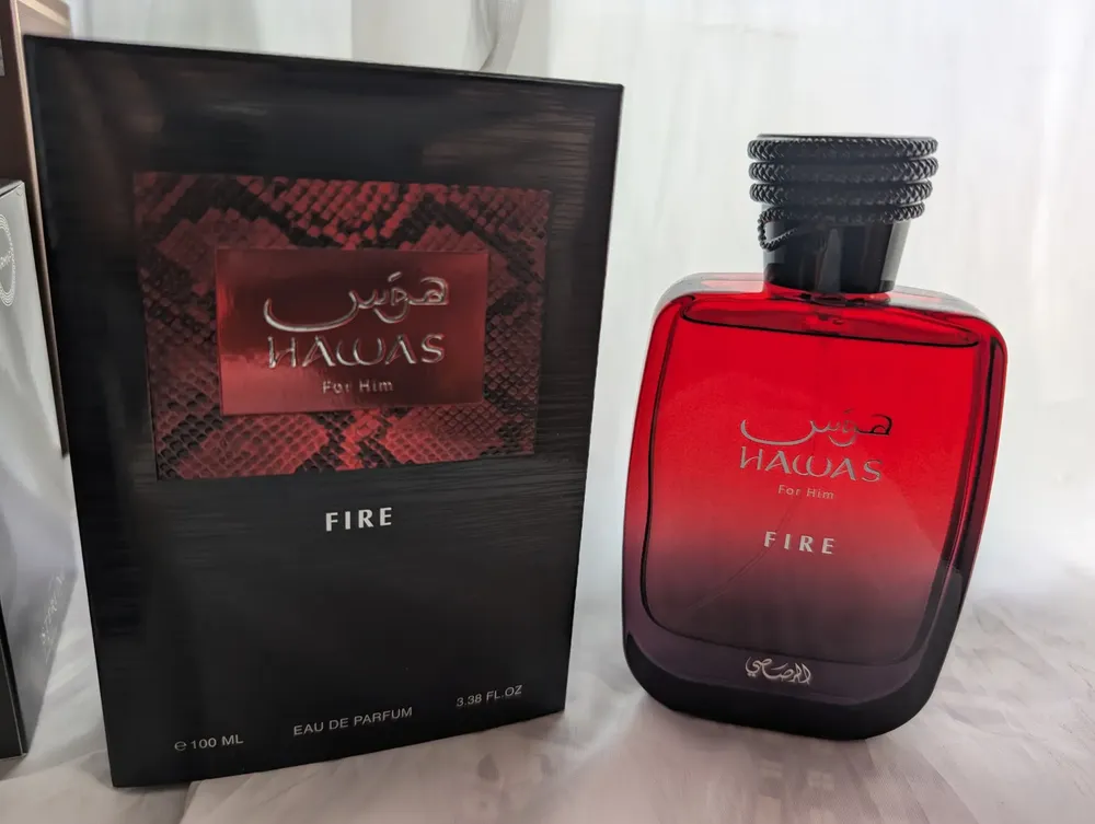 Perfume Rasasi Hawas Fire EDP Unissex 100ml Floral | Frete grátis