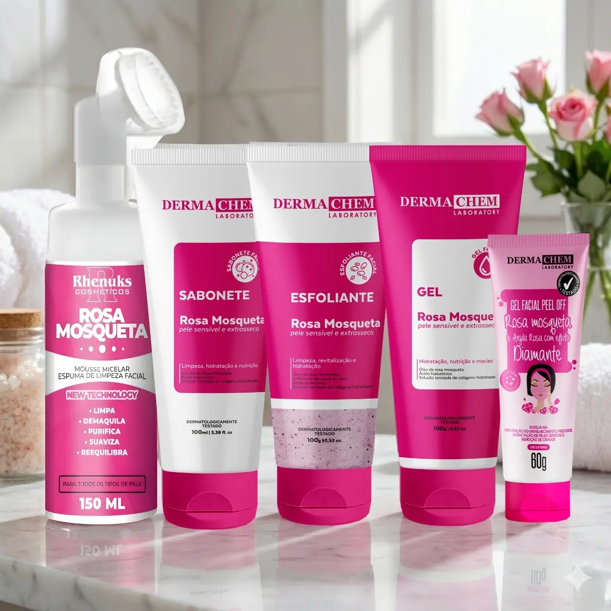 Kit Skincare Rosa Mosqueta presente dia das mães