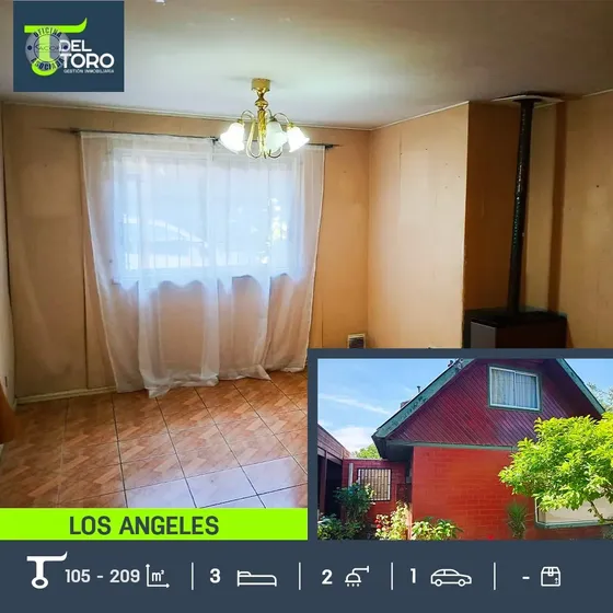 Casa En Venta De 3 Dorm. En Sor Vicenta, Los Angeles