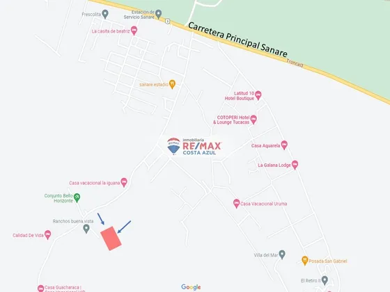 Remax Vende Terreno En Sanare De 2570 M2, En El Sector Buena Vista, Sanare.